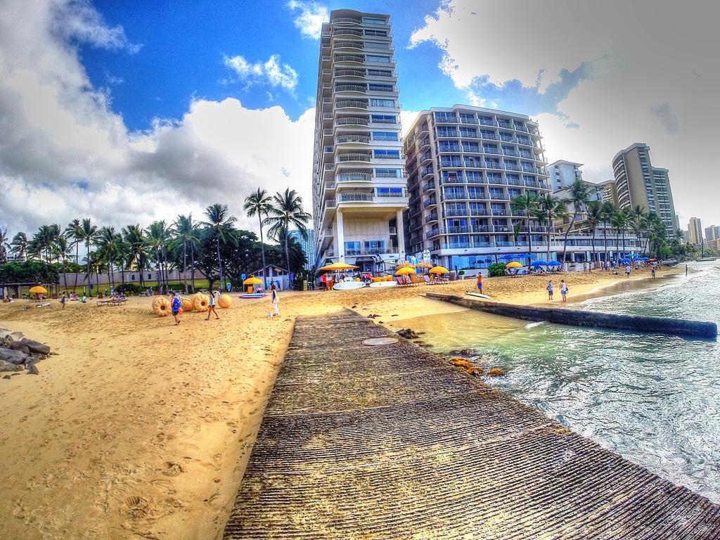 Appartement Waikiki Shore 515 Beachfront & Upgrade à Honolulu Extérieur photo